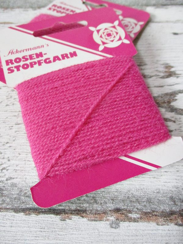 Rosen-Stopfgarn Ackermann Dralon Polyacryl 20m Farbe_2520 rosa - Woolnerd