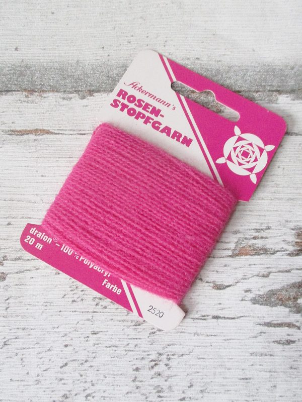 Rosen-Stopfgarn Ackermann Dralon Polyacryl 20m Farbe_2520 rosa - Woolnerd