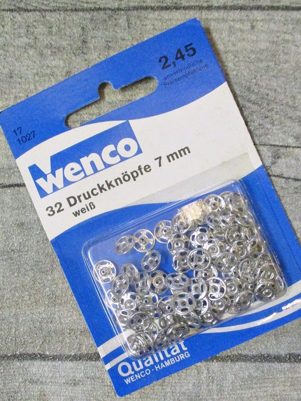Druckknöpfe (silber)