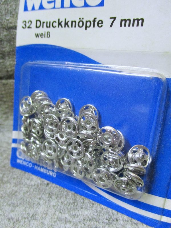 Druckknöpfe (silber) – Bild 5