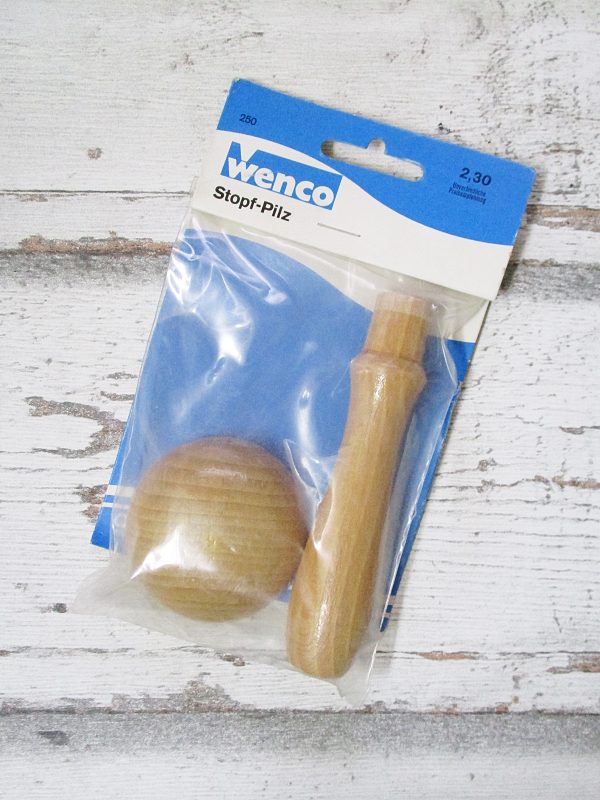 Stopfpilz von WENCO (natur), aus Holz – Bild 2