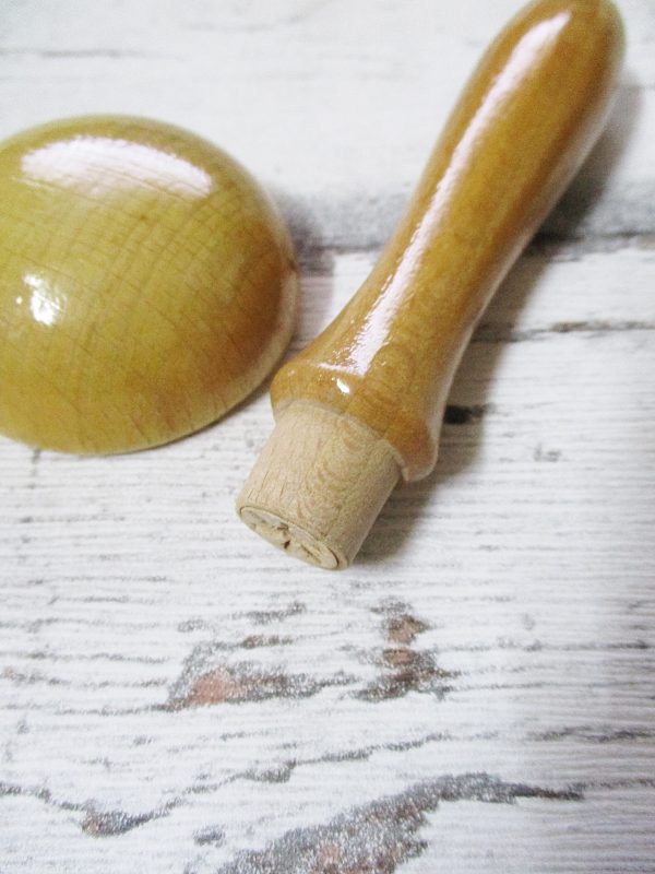 Stopfpilz von WENCO (natur), aus Holz – Bild 7