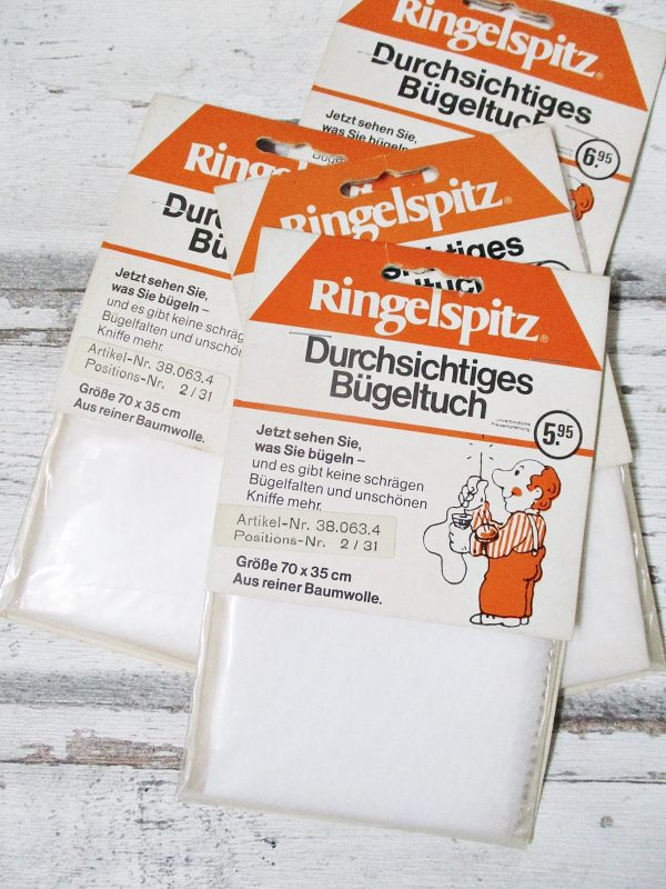 Bügeltuch (transparent) – Bild 4