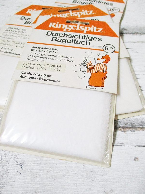 Bügeltuch (transparent) – Bild 5