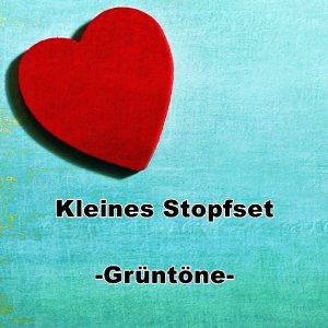 Kleines Stopfset Grüntöne - WOOLNERD