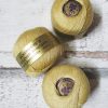 Veilchen-Stopfgarn Ackermann Baumwolle 20m 10g goldbeige - WOOLNERD