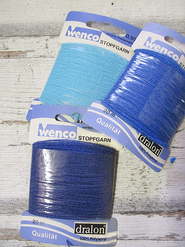 Stopfset Blau-Grau - WOOLNERD