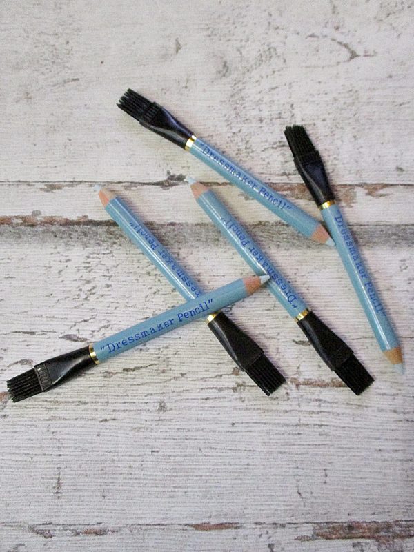 Schneiderkreide-Stift Dressmaker-Pencil eisblau - WOOLNERD