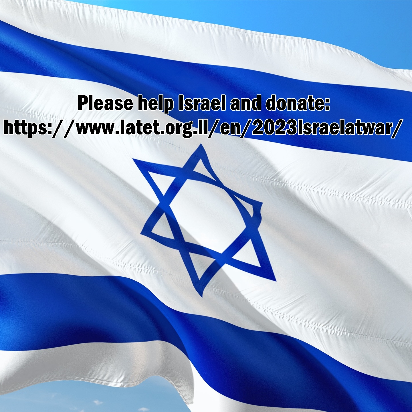 Helfen Sie Israel mit einer Spende!