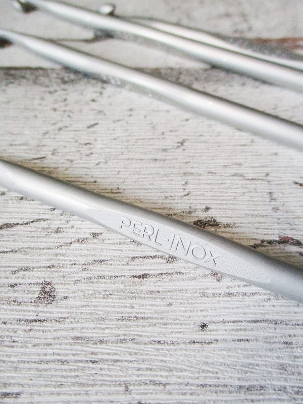 Häkelnadel PERL-INOX Stärke 6 (silberfarben) – Bild 3