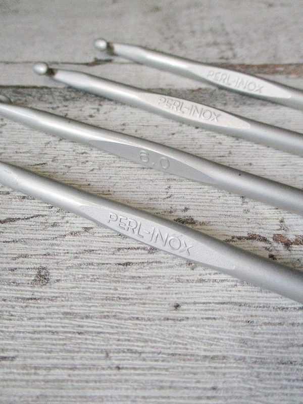 Häkelnadel PERL-INOX Stärke 6 (silberfarben) – Bild 5