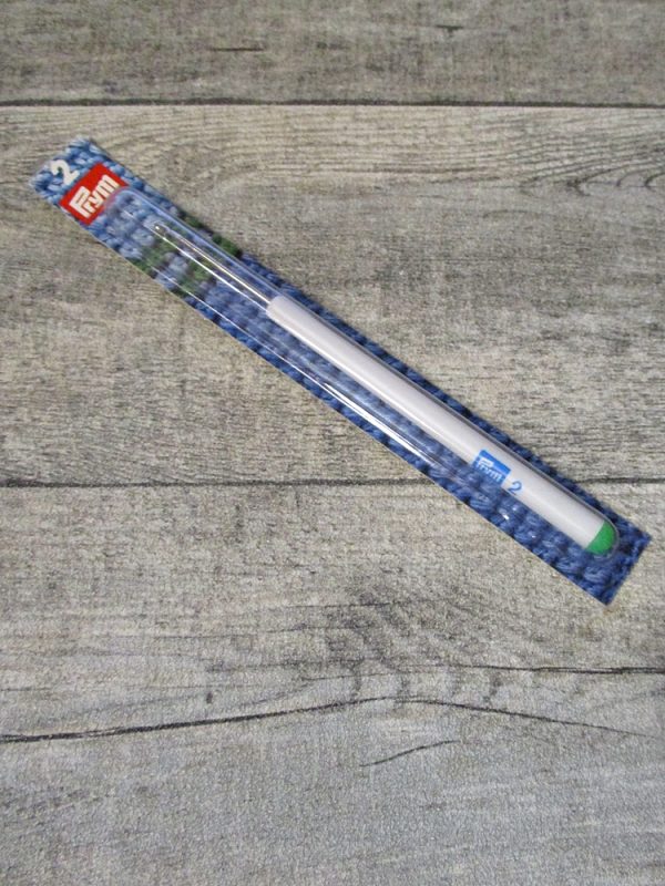 Häkelnadel Stärke 2 von Prym (silber-grau)